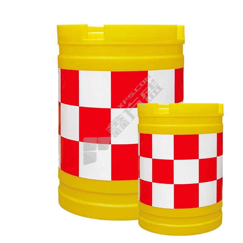 沪洋 反光防撞桶 800*600mm/红白