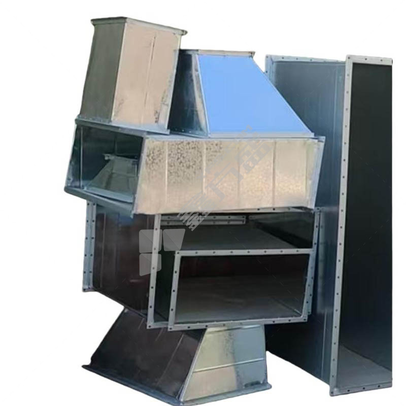 角钢法兰变径风管 800mm*400mm变720mm*400mm*1.0mm