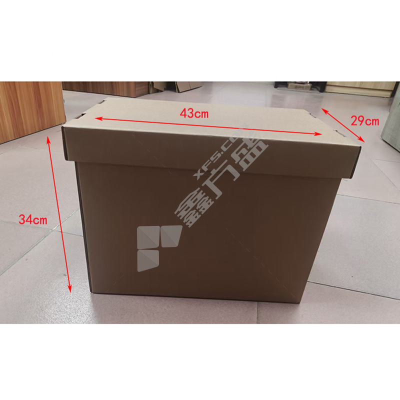益览 五层EB特硬文件纸箱 43*34*29CM