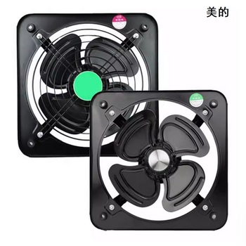 美的 排风扇 14寸带金属网