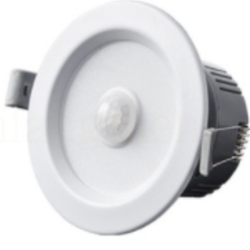 东君 220V自电自控人体感应筒灯 DJ-05G/3W/3000K/面径98mm开孔80mm