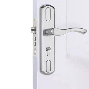 C1款银 室内房门锁 铝合金