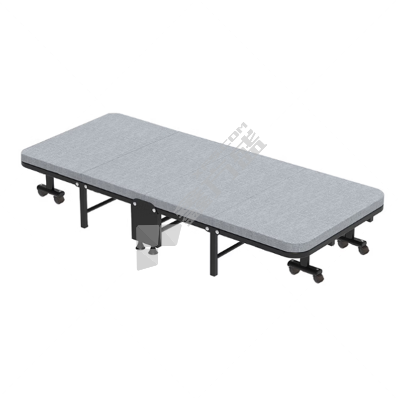 臻远 午休折叠床 ZY5052218 午休折叠床 四折 椰棕垫 190*100*28cm（单位：张）灰色