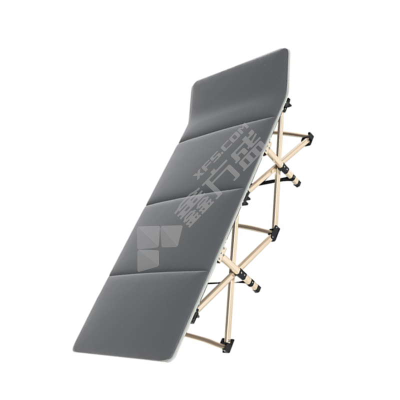 臻远 简易折叠床 灰色方管 ZY5052232 简易折叠床 灰色方管 190*80*36cm（单位：张）深灰色