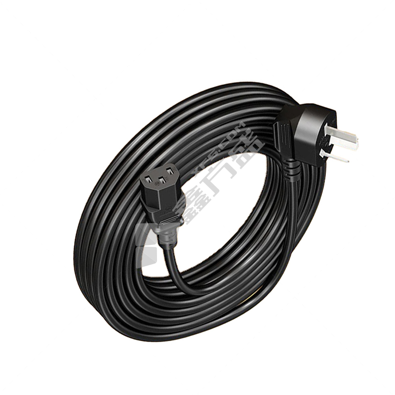 杰凌达 一分二电源线 3*0.75mm²/220V