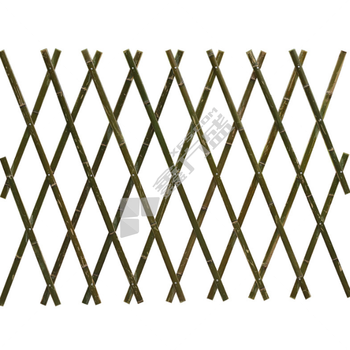 国产优品 竹篱笆栅栏 200cm/拉伸后尺寸）带立柱/无/120cm