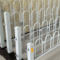 国产优品 白色市政护栏 80*100cm横梁30*50mm*立柱80*80mm*杆直径14mm