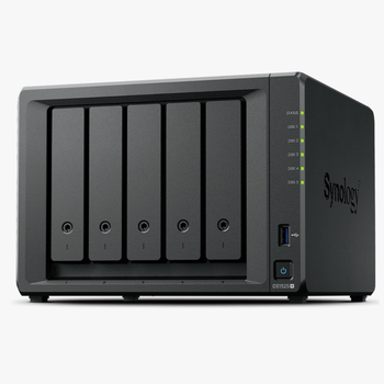 群晖 5盘位NAS网络存储服务器 DS1525+配3块HAT3320-8T