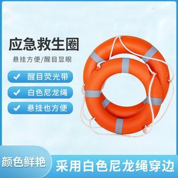 添盾 应急救生圈 TD-JS5556-2 实心 塑料 2.5kg 个