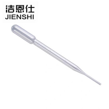 洁恩仕 一次性塑料滴管巴氏吸管 3ml*100支（1包）
