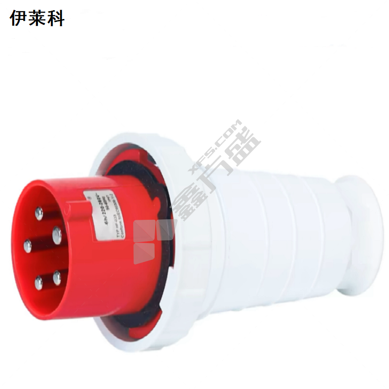 伊莱科 航空工业插头 32A 五芯