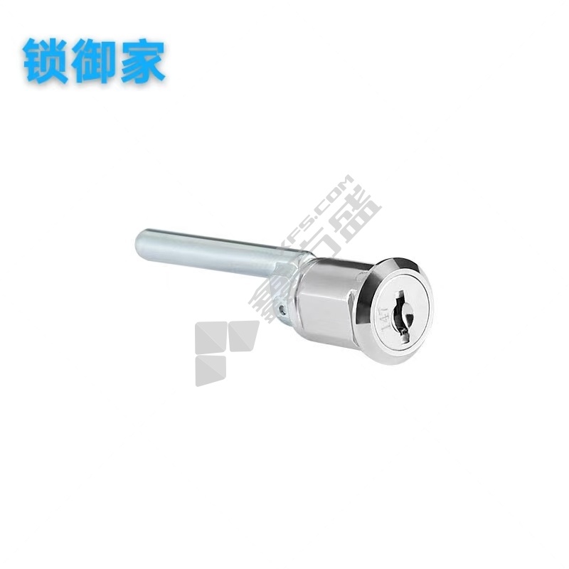 锁御家 三抽柜联动锁 钢制 银