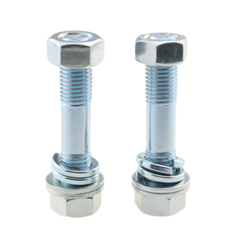 镀锌 碳钢 镀锌双头螺栓含双螺母双平垫双弹垫 M16/140mm