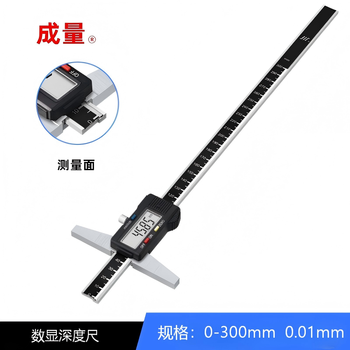 成量 数显深度尺 0-300mm 0.01mm