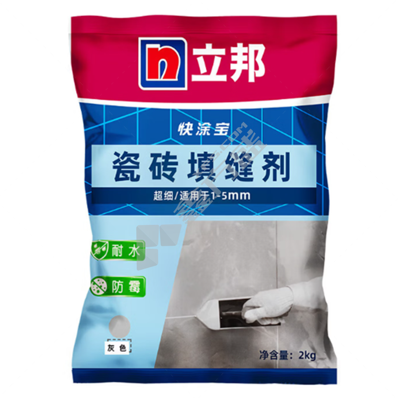 立邦 美缝剂 2kg/亚麻灰