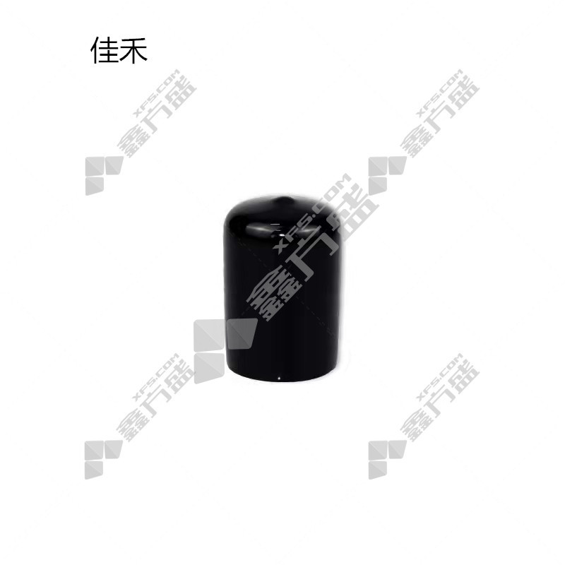 佳禾 螺母保护套 Φ21*25mm 黑色