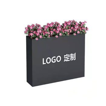 国产优品 定制镀锌花箱 100*80*25cm