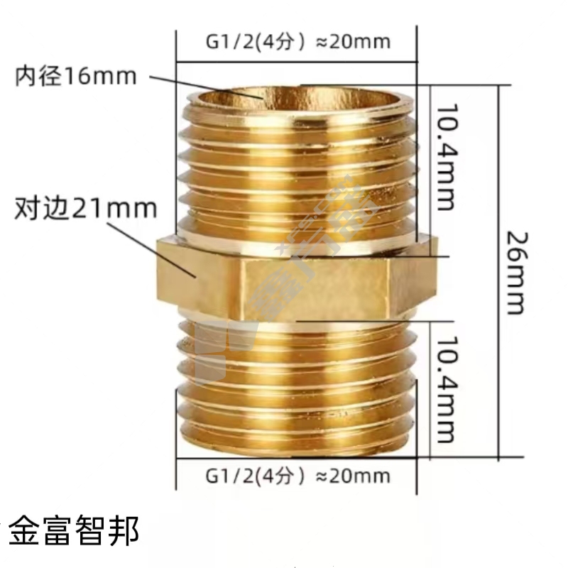 金富智邦 铜对丝 4分