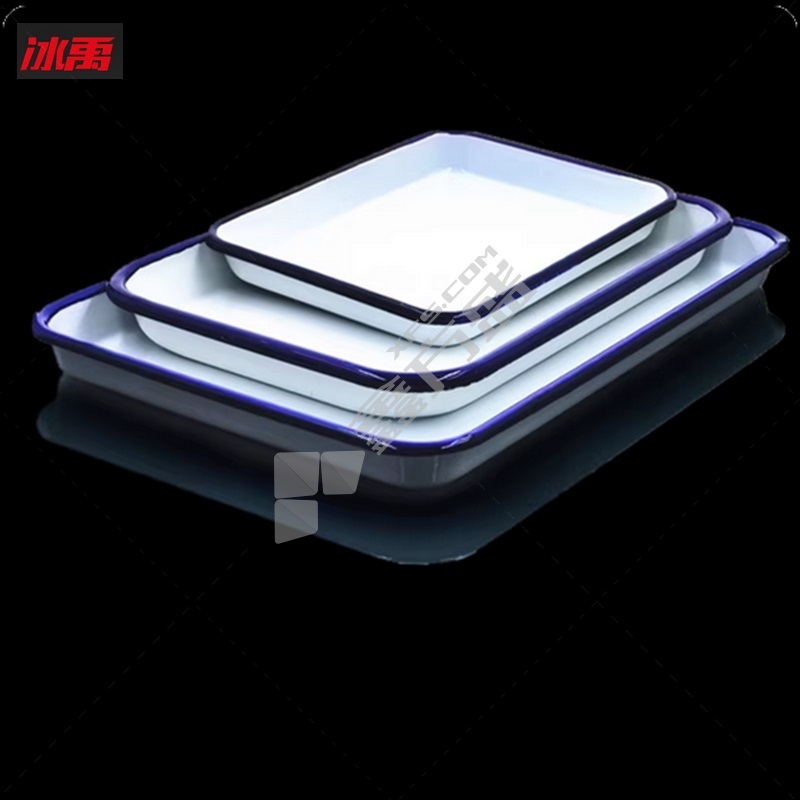 冰禹 白瓷盘 420*320