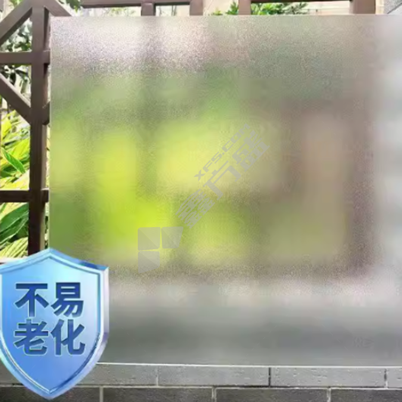 国产优品 PET磨砂板 5mm*60cm*60cm/透明