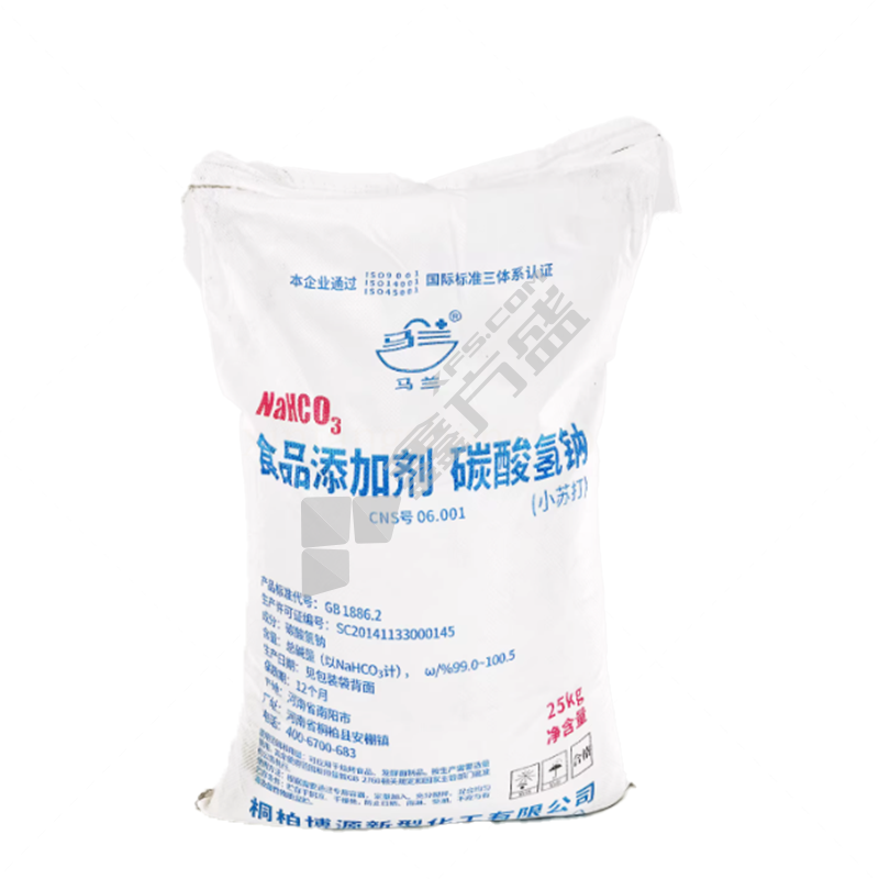 马兰 食用小苏打 25kg/袋