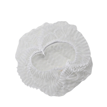 添盾 一次性无纺布条形码帽 TD-STQ026 （100只/包，300g，19寸双筋）白色 包