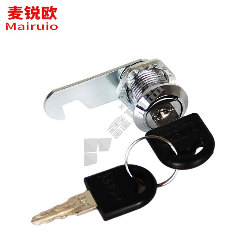 麦锐欧 转舌锁 圆锁 信箱抽屉锁芯 铁皮柜锁芯 文件柜锁 电箱锁 25mm单开型 10个/盒