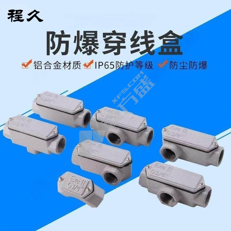程久 防爆穿线盒 DN20