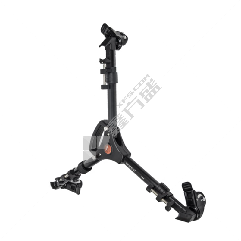 云腾  三脚架滑轮  型号：YT900 规格描述：滑轮/铝合金 黑色