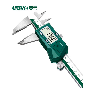 英示INSIZE 硬质合金量爪数显卡尺 1110-200AC 0-200mm/0-8″ 0.01mm/0.0005″