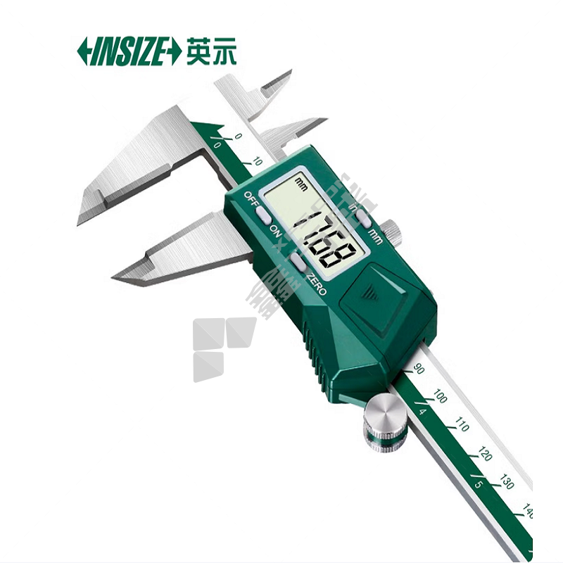 英示INSIZE 硬质合金量爪数显卡尺 1110-200AC 0-200mm/0-8″ 0.01mm/0.0005″