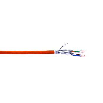 德特威勒 六类屏蔽双绞线 Cat.6 CU6002-L-4P-OG 305米/轴 橙色