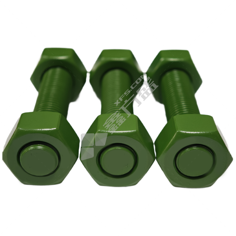 万众 HG/T20613 35CrMo 镀锌 8.8级 全螺纹螺栓带PTFE涂层 M24/155mm