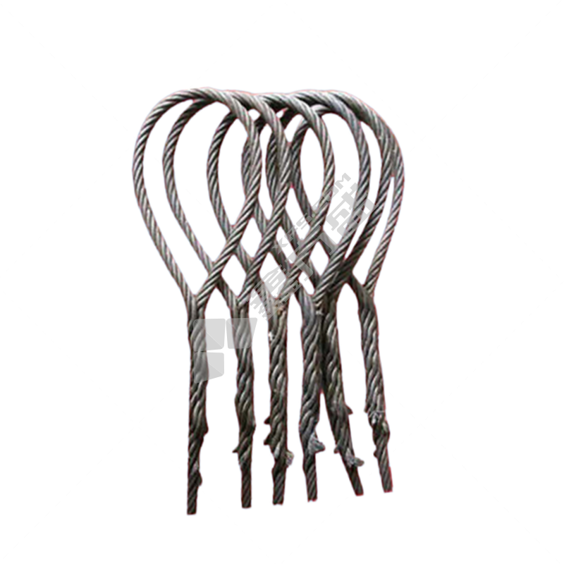 巨力 压边钢丝绳 6*37/16mm/8m/30cm