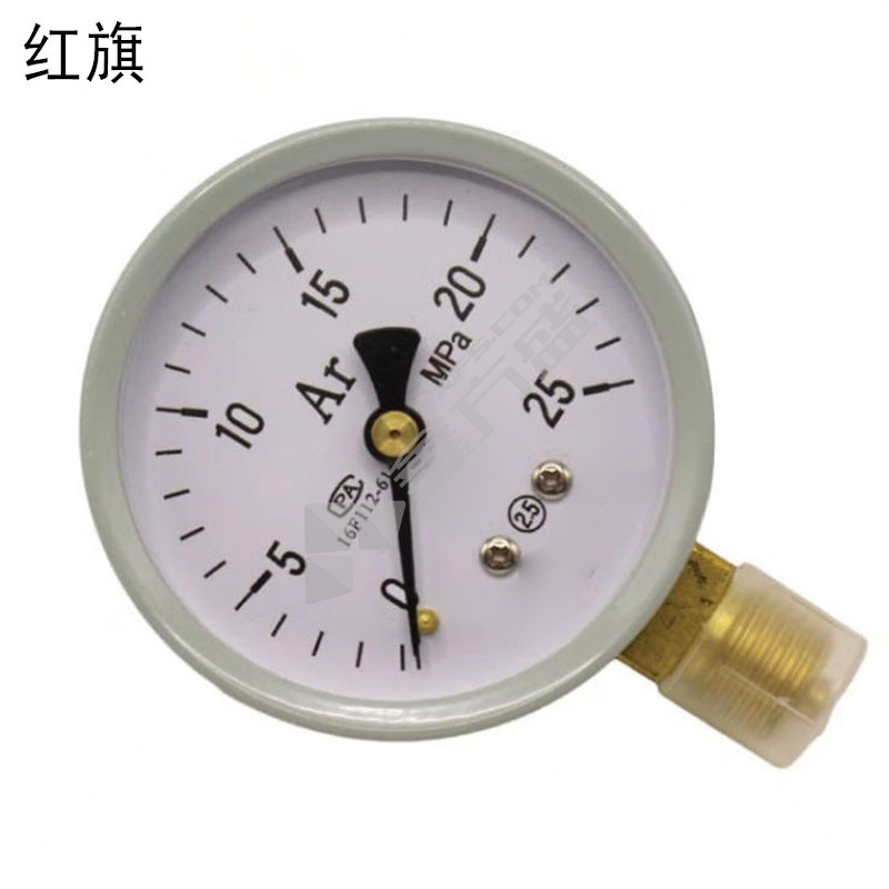 红旗 氩气表 0-25Mpa