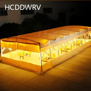 HCDDWRV 推拉雨棚 7*5*2.5（米）.