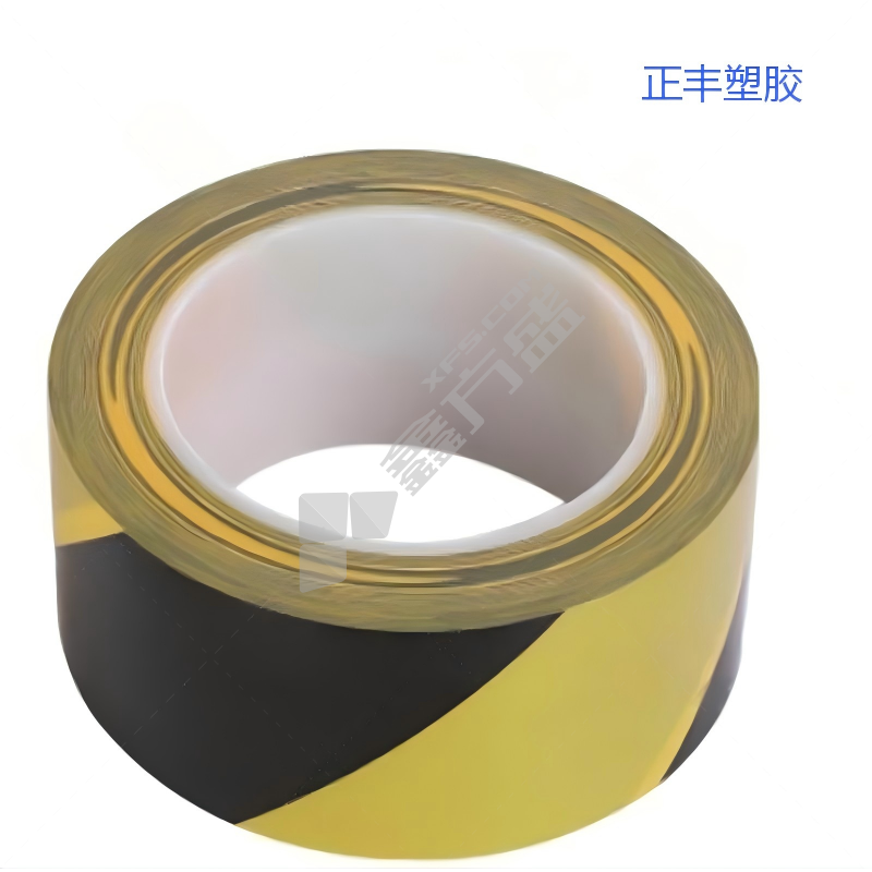正丰塑胶 地贴黄黑胶带 48mm