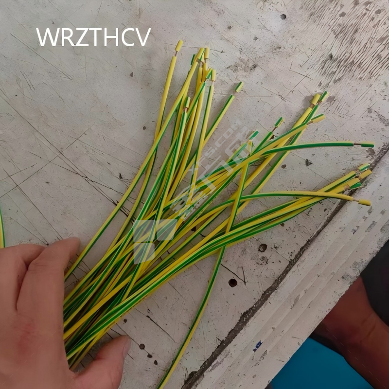 WRZTHCV 接地线 BVR1*4mm² 黄绿