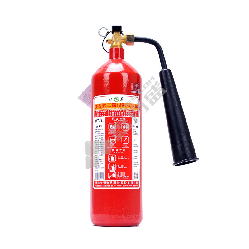 江荆 二氧化碳灭火器 手提式2kgMT/2