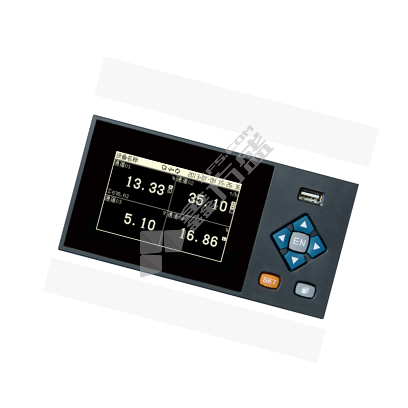 盘古 单色无纸记录仪 VX2404R/U 4通道万能输入/无/≤0.2%F.S.