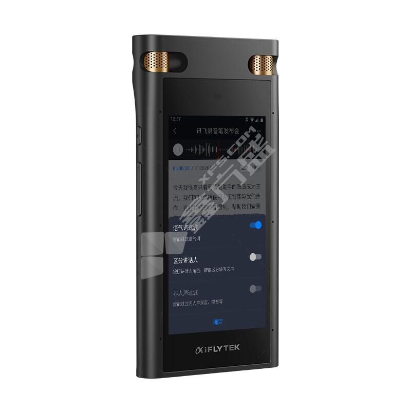 科大讯飞  翻译机  型号：SR702 规格描述：星火版/64G+云储存 AI智能录音笔 星空灰（个）