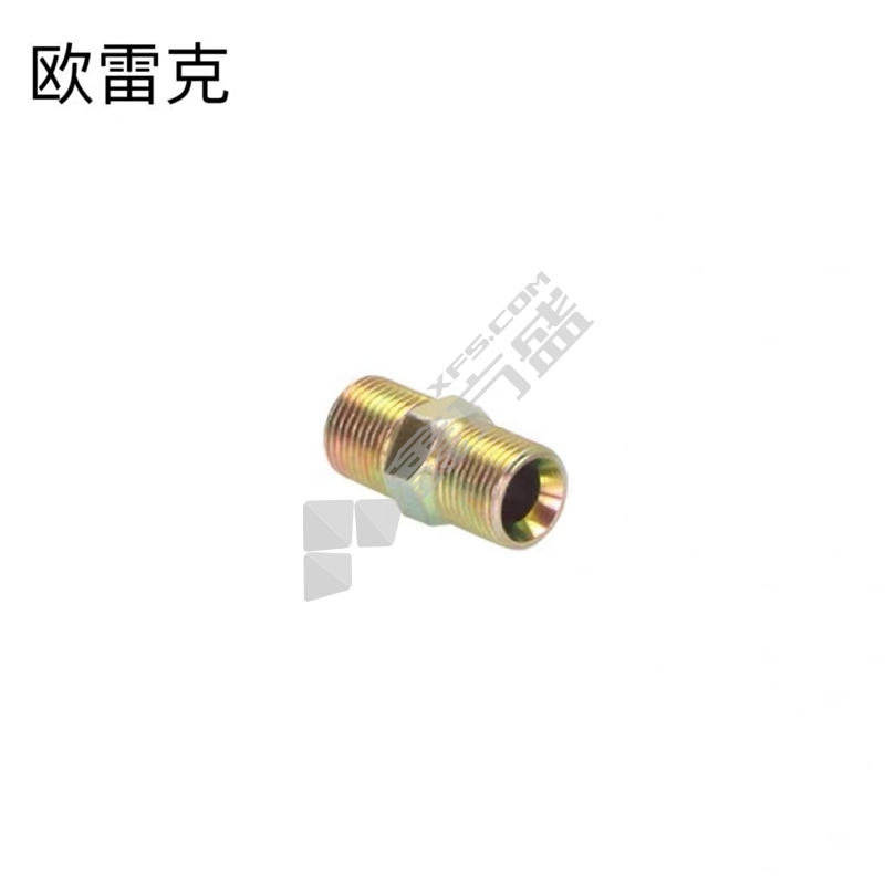 欧雷克 油管接头 1/4 外丝2通 内凹