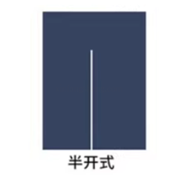 国产优品 女更衣室门帘 前门宽76cm高245cm*后门宽82cm高245cm