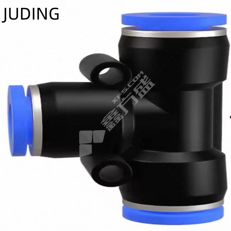 JUDING 气管快接三通 10mm*53mm/5