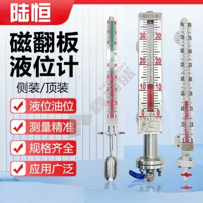 陆恒 液位计 安装法兰:DN80，防爆等级ExdbIICT4，电气接口:M20*1.5