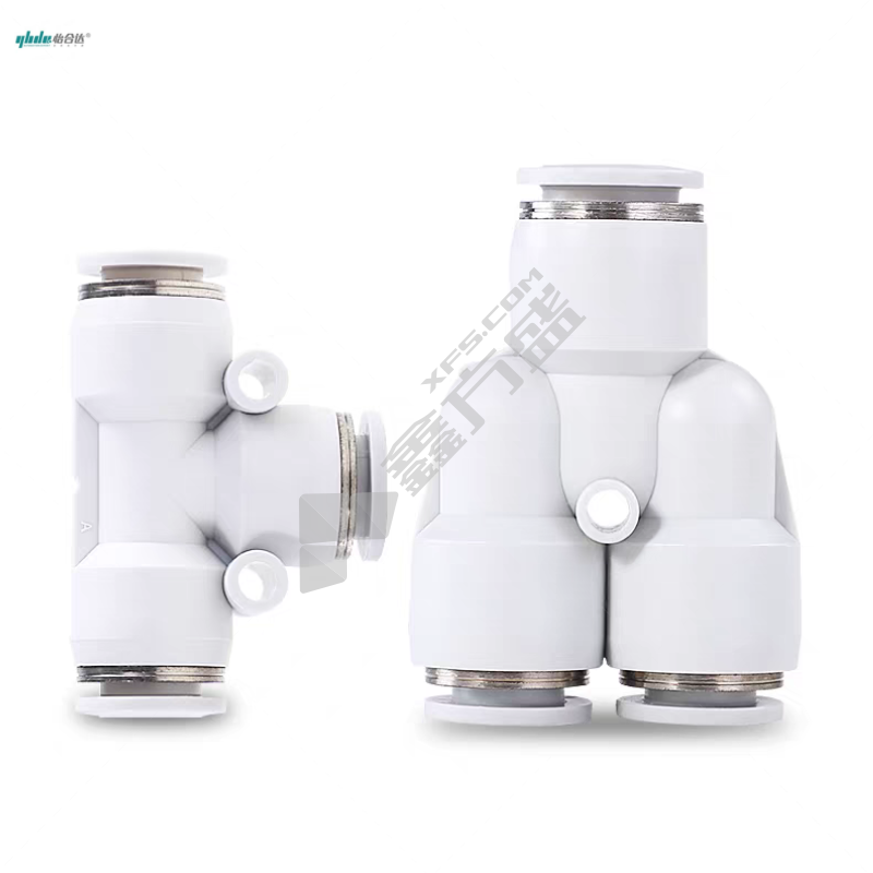 怡合达 气管三通接头 Y型 J-XXM21-D12