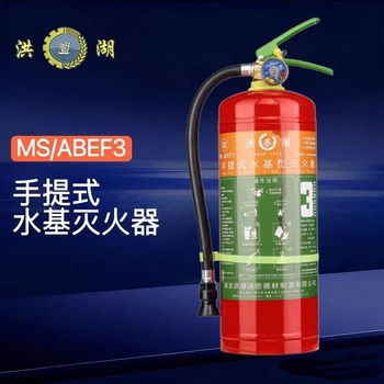 洪湖 水基灭火器（碳钢罐体） 3 L