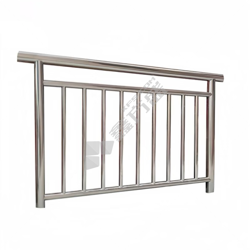 国产优品 304 加弯头铁马护栏 主管63*1.2mm 横杆38mm*长3.1m*高1.8m/原色