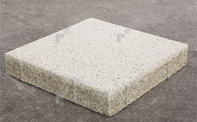 沪洋 全透水透水砖c30 白色 白色 100mm*200mm*80mm