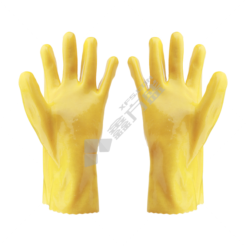 东亚 PVC防酸碱手套 028 XL 黄色 PVC